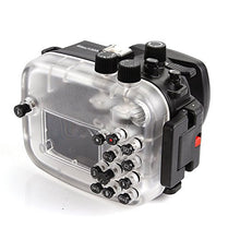 Load image into Gallery viewer, MEIKON 130ft 40m Underwater Waterproof Camera Housings Case for Canon EOS M3 18-55mm Camera Lens
