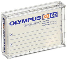 Load image into Gallery viewer, Olympus XB-60 SB / 10 Pack Standard Blank Microcassette Tapes MC-60
