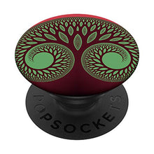 Load image into Gallery viewer, Psychedelic Mandala Tree Geometry Fractal Trippy Art PopSockets PopGrip: Swappable Grip for Phones &amp; Tablets
