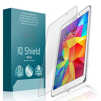 IQ Shield Matte Screen Protector Compatible with Samsung Galaxy Tab 4 8.0 Anti-Glare Anti-Bubble Film