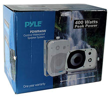 Load image into Gallery viewer, Pyle 2 5.25&quot; 2-Way White in/Outdoor Waterproof Home Theater Speakers (8 Pack)

