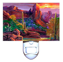Load image into Gallery viewer, Canyon Sunset Decorative Night Light
