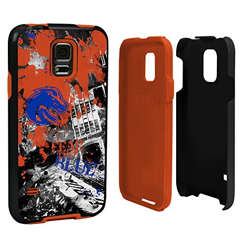Guard Dog NCAA Boise State Broncos Paulson Designs Hybrid Case for Galaxy S5, Black, One Size