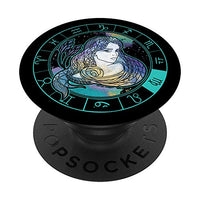 Virgo Horoscope Astrology Zodiac Sign Gifts PopSockets PopGrip: Swappable Grip for Phones & Tablets