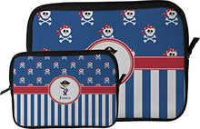 Load image into Gallery viewer, Blue Pirate Tablet Case/Sleeve - Large (Personalized)
