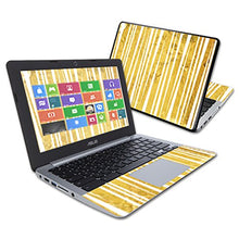 Load image into Gallery viewer, MightySkins Skin Compatible with Asus Chromebook 11.6&quot; C200MA wrap Cover Sticker Skins Gold Rays
