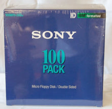 Load image into Gallery viewer, Sony 100 Pack 3.5&quot; Micro Floppy Disk
