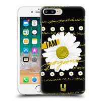 Head Case Designs Gorgeous I Am Gold Ensemble Hard Back Case Compatible with Apple iPhone 7 Plus/iPhone 8 Plus
