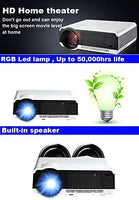 Gowe Full HD 200W LED lamp 3500Lumen 1280 * 800 Professional Multimedia Home Cinema LED TV Projector Digital 3D Proyector