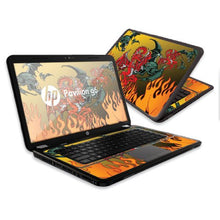 Load image into Gallery viewer, MightySkins Skin Compatible with HP Pavilion G6 Laptop with 15.6&quot; Screen wrap Sticker Skins Dragon Breath
