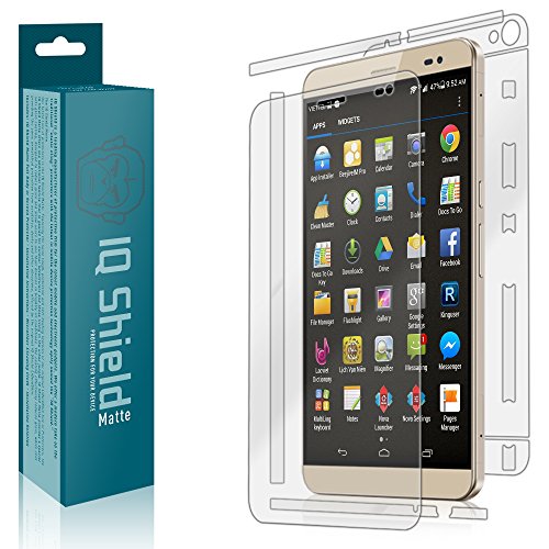 IQ Shield Matte Full Body Skin Compatible with Huawei MediaPad X2 + Anti-Glare (Full Coverage) Screen Protector and Anti-Bubble Film