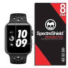 Load image into Gallery viewer, [8-Pack] Spectre Shield Screen Protector for iWatch 38mm (Series 3 2 1, Nike+) iWatch Case Friendly Apple Watch 38mm Series 3 Screen Protector Accessory TPU Clear Film
