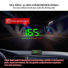 Load image into Gallery viewer, iKiKin Hud Display, Head Up Display for All Cars and Trucks Car HUD Head Up Display 3.5inch Digital GPS Speedometer Windshield Screen Projector with Reflection Film a2
