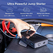 Load image into Gallery viewer, HALO Bolt 58830 mWh Portable Phone Laptop Charger Car Jump Starter with AC Outlet and Car Charger - Black Graphite

