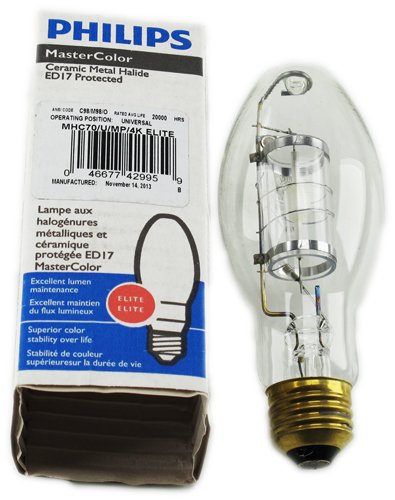 Philips 281295 - MHC70/U/M/4K ALTO 70 watt Metal Halide Light Bulb