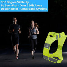 Load image into Gallery viewer, The Rocky Peak New Best Reflective Running Vest W/Pocket   #1 Recommended Safety Gear   Great For Bi
