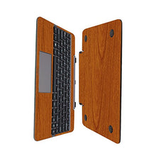 Load image into Gallery viewer, Skinomi Light Wood Full Body Skin Compatible with Asus Transformer Book T100HA (Keyboard Only)(Full Coverage) TechSkin Anti-Bubble Film
