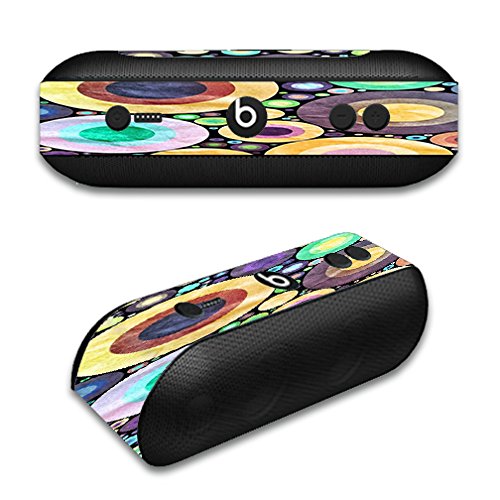 Skin Decal Vinyl Wrap for Beats by Dr. Dre Beats Pill Plus / abstract circle canvas
