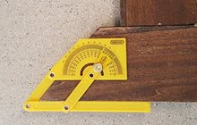 Load image into Gallery viewer, General Tools 29 Plastic Protractor And Angle Finder, Outside, Inside, Sloped Angles, 0â° To 180â°
