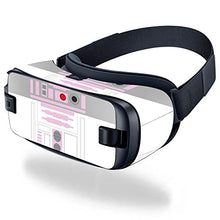 Load image into Gallery viewer, MightySkins Skin Compatible with Samsung Gear VR (2016) wrap Cover Sticker Skins Pink Cyber Bot
