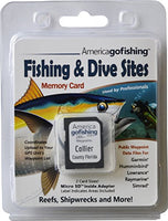 America Go Fishing - Fishing and Dive Sites Memory Card - Collier County Florida