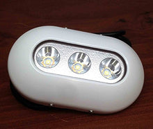 Load image into Gallery viewer, SUPER BRIGHT POLYMER OVAL MARINE WHITE UNDERWATER LIGHT BOAT 3 LED 6W FISHING
