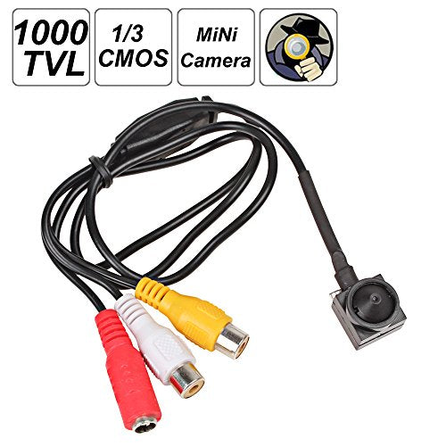 mini camera - BANGWEIER Mini 1000 TVL 1/3 Inch PC1099K CMOS CCTV Camera with Auto White Balance
