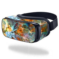 MightySkins Skin Compatible with Samsung Gear VR (Original) wrap Cover Sticker Skins Space Cloud