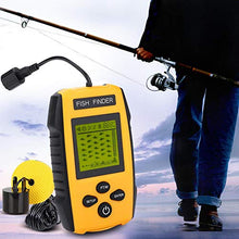 Load image into Gallery viewer, Handheld Fish Finder, Portable Fishing Kayak Fishfinder Fish Depth Finder Fishing Gear with Sonar Transducer and LCD Display,Fishing Accessory
