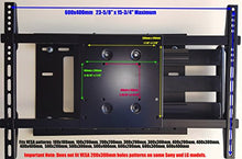 Load image into Gallery viewer, !!Wall Mount World!! Samsung UN58MU6100FXZA UN58MU6100FXZ UN58MU6100FX UN58MU6100F UN58MU6100 Universal Wall Mount Extends 40&quot; Fits VESA mounting Pattern 400x400mm - 90 Deg Swivel - Easy Install
