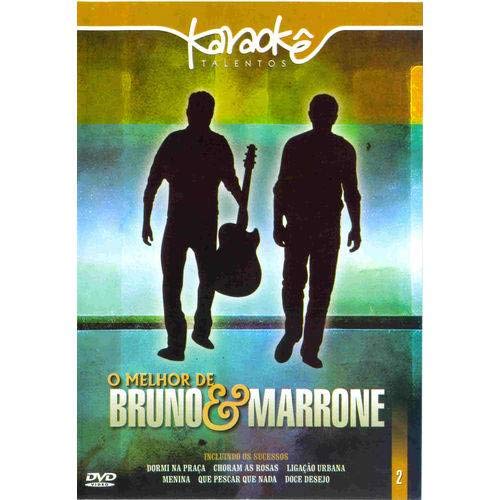 DVD - Karaoke O Melhor De Bruno E Marrone