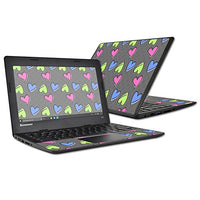 MightySkins Skin Compatible with Lenovo 100s Chromebook wrap Cover Sticker Skins Girly