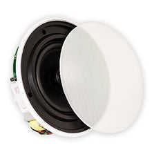 Load image into Gallery viewer, Theater Solutions TSQ670 Flush Mount 70 Volt Speakers with 6.5&quot; Woofers in Ceiling 11 Pair Pack
