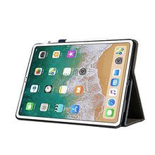 Load image into Gallery viewer, Jennyfly iPad Pro 10.5 Cover,Folio Flip Stand Luxury PU Leather Hand Strap Business Case Auto Sleep/Wake with Apple Pencil Holder Card Slots Smart Cover for iPad Pro 10.5 -Dark Blue
