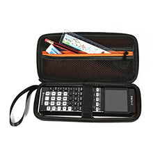 Load image into Gallery viewer, BOVKE Hard Graphing Calculator Carrying Case Replacement for Texas Instruments TI-84 Plus CE/TI-83 Plus CE/Casio fx-9750GII, Extra Pocket for USB Cables, Manual, Pencil, Ruler and Other Items, Blue
