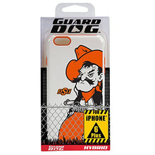 Load image into Gallery viewer, Guard Dog Collegiate Hybrid Case for iPhone 6 Plus / 6s Plus  Oklahoma State Cowboys  White
