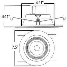 Load image into Gallery viewer, Morris Products Led Recessed Lighting Retrofit Kits â?? For Recessed Downlighting, Alternative To In
