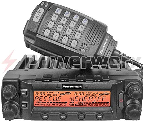Powerwerx DB-750X Dual Band VHF/UHF (136-174, 400-490) 50W 750 Channel Commercial Mobile Radio