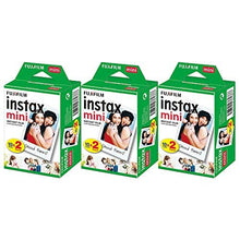 Load image into Gallery viewer, Fujifilm Instax Mini Instant Film - 60 Sheets (3 Packs of 20 Film Sheets)
