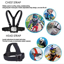 Load image into Gallery viewer, VVHOOY Action Camera Accessories Head Mount Strap Chest Mount Harness Chesty with Floating Handle Grip Compatible with Gopro Hero 10 9 8 7/AKASO EK7000 Brave 4 Brave 7 LE V50X Native V50 Elite/VEMONT
