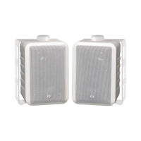 JAYBRAKE Bic Rtr Rtrv44-2W Indoor/Outdoor 3-Way Speakers (White)