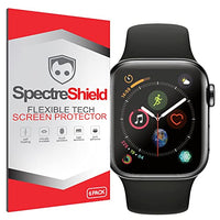 (6-Pack) Spectre Shield Screen Protector for Apple Watch 44mm Screen Protector iWatch Series 6 5 4 SE Case Friendly Accessories Flexible Full Coverage Clear TPU Film
