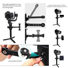 Load image into Gallery viewer, Handle Grip Extension Bracket with Adapter Ring Clamp Mount to Clip Smartphone, Tablets, Darkhorse Accessories Set for Mounting Monitors, Microphone, LED Video Light, Compatible with DJI Ronin S
