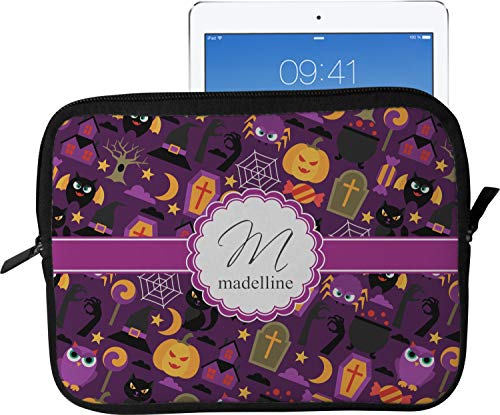 Halloween Tablet Case/Sleeve - Large (Personalized)