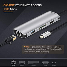 Load image into Gallery viewer, Cabletime 9 in 1 USB Hub (6 in 1(LAN Port))
