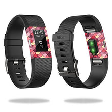 Load image into Gallery viewer, MightySkins Skin Compatible with Fitbit Charge 2 wrap Cover Sticker Skins Pink Scales

