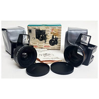 Focal Vintage Auxiliary Lens Set Telephoto & Wide-Angle for Kodak Disc Cameras