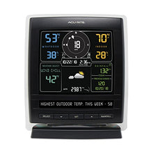 Load image into Gallery viewer, AcuRite 01517RM   Wireless Weather Station with 5-in-1 Weather Sensor: Temperature and Humidity Gauge, Rainfall, Wind Speed and Wind Direction,Dark Theme
