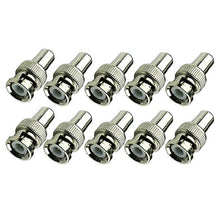 Load image into Gallery viewer, Binky RCA Female Plug to BNC Male Jack Adapters (pack of 10)
