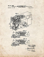 Load image into Gallery viewer, Photographic Camera With Metered Film Advance And Double Exposure Prevention Patent Print Old Look (24&quot; x 30&quot;) M12092
